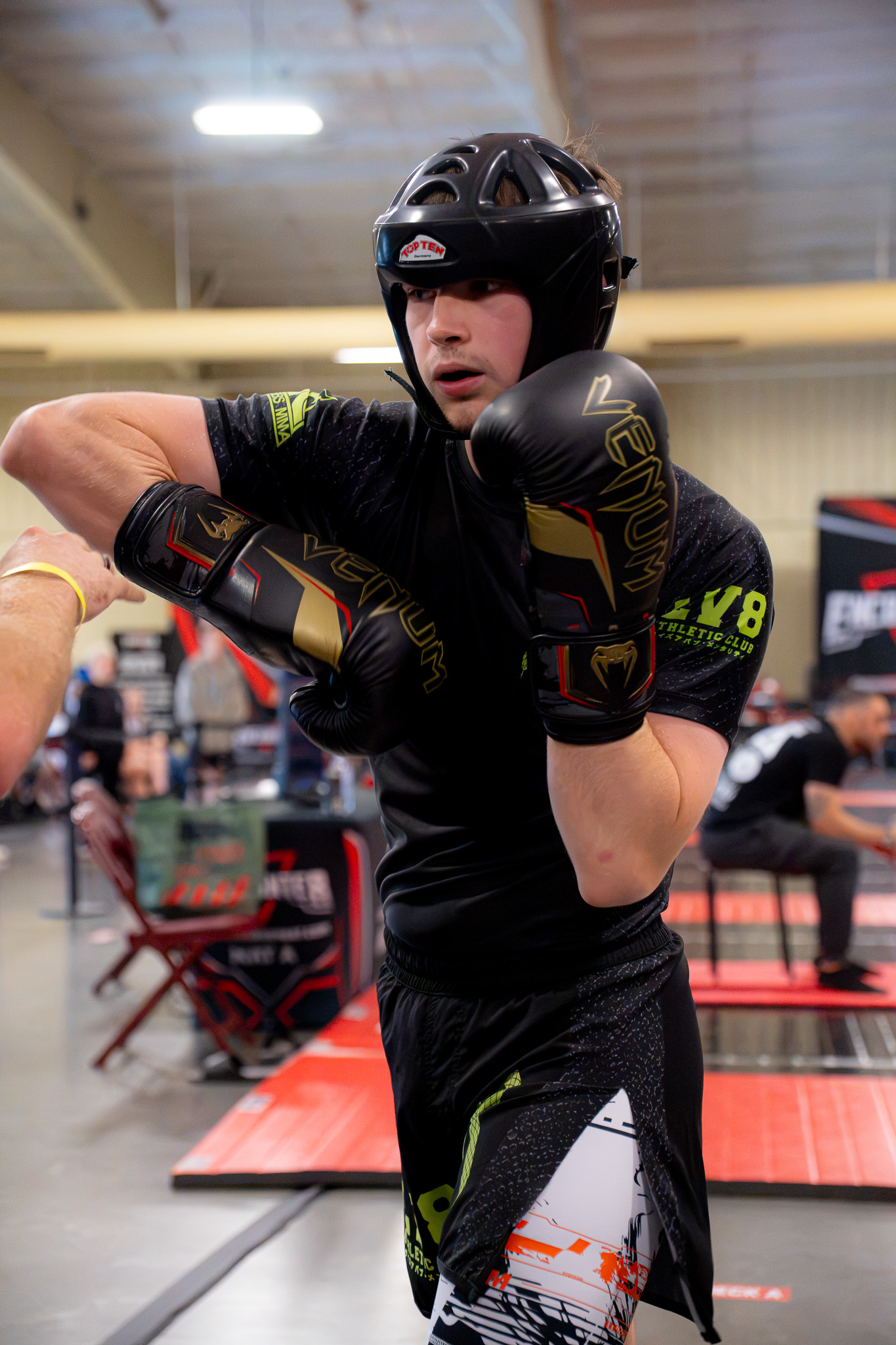 Kickboxing match