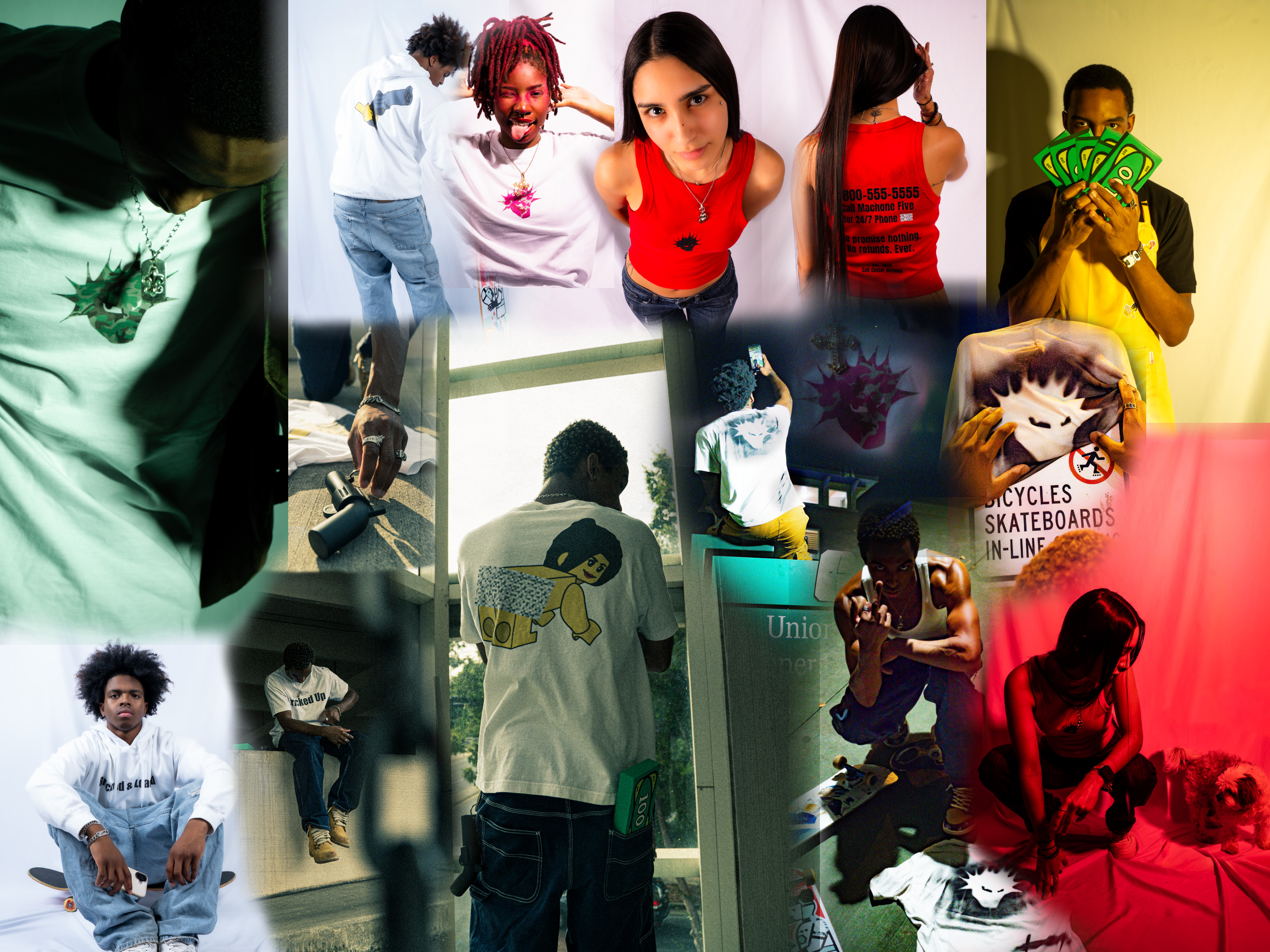 Branding and lifestyle shoot for MACHONEFIVE